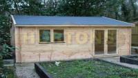 Bristol 5.9m X 5.9m Garden Office 1