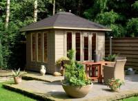 3.0 x 2.4m Lugarde Prima Michelle contemporary summerhouse