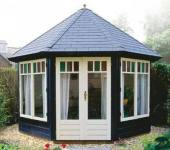 4.0m Lugarde Prima octagonal summerhouse