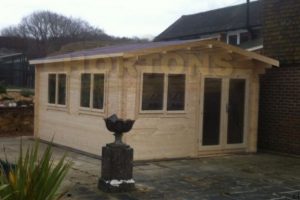 4m x 6m log cabin