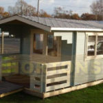 3x3m showground log cabin