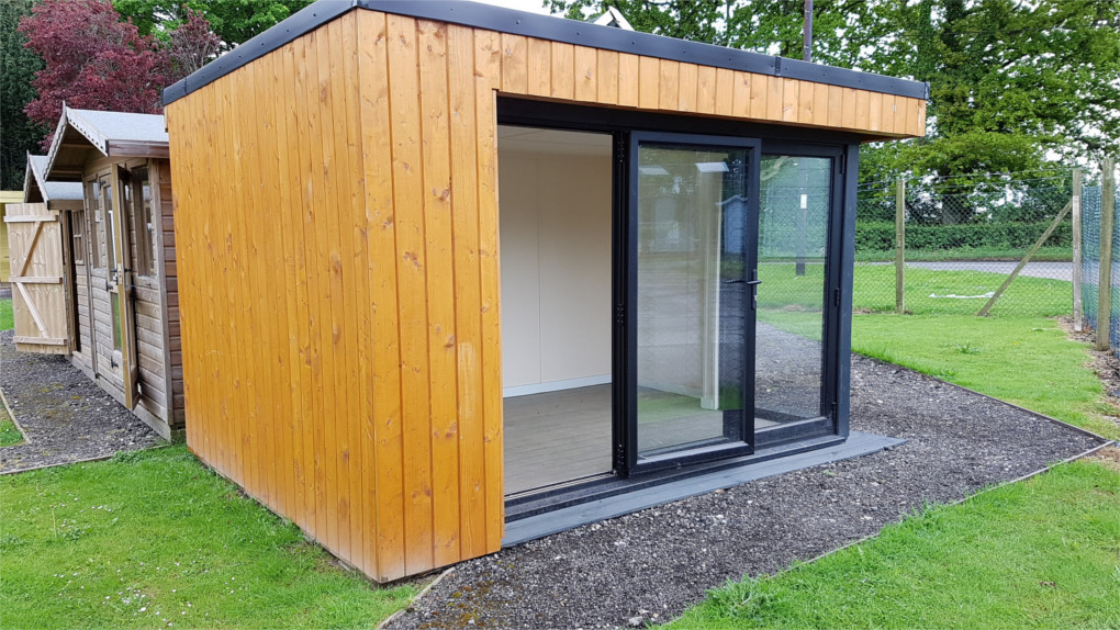 Insulated Cube garden office