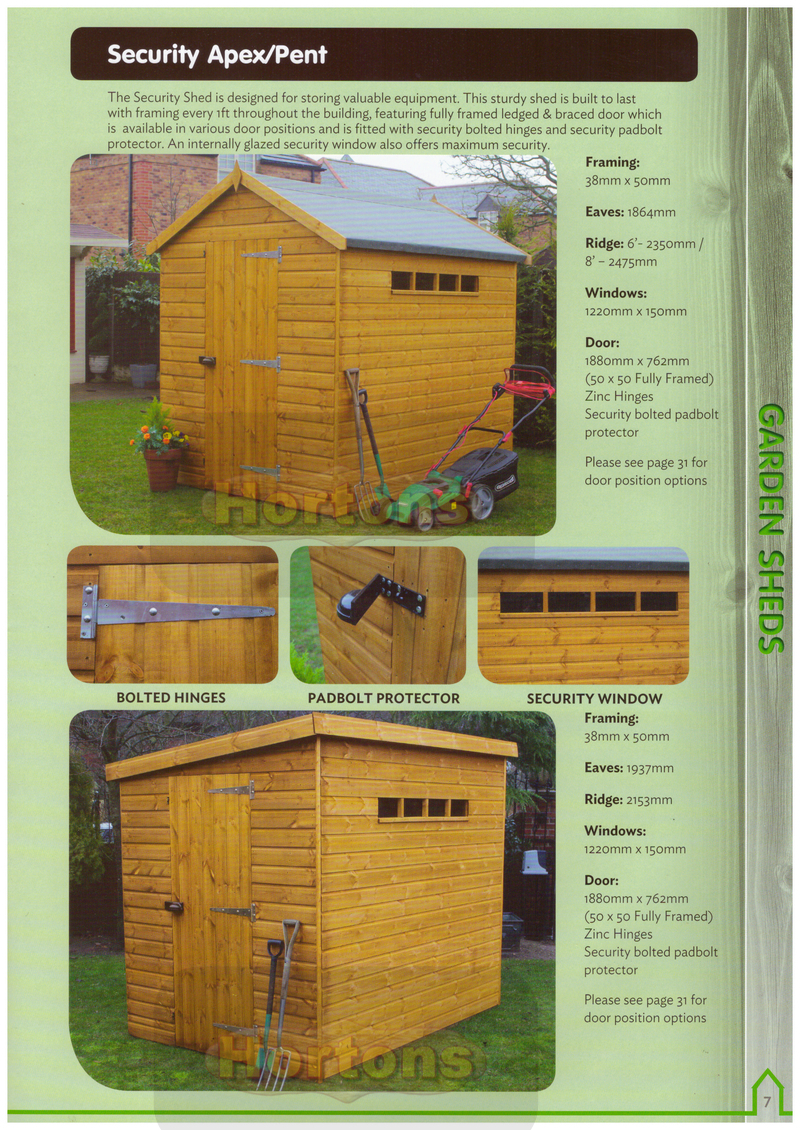 Shedlands security shed