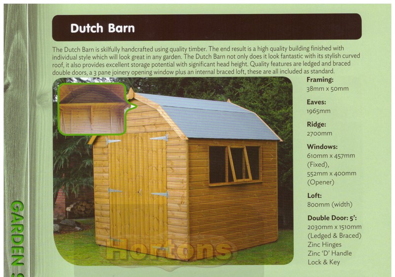Shedlands Dutch Barn shed