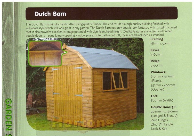 Shedlands Dutch Barn shed