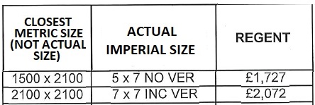 Regent Summerhouse price list