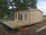 Log cabin extensions by Hortons - all made to measure