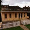 7.5m x 4.5m insulated log cabin installed