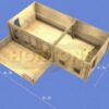 7.5m x 4.5m large log cabin summerhouse