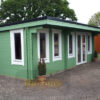 7.5m x 4.5m large log cabin