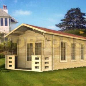 3m x 9m garden cabin graphic