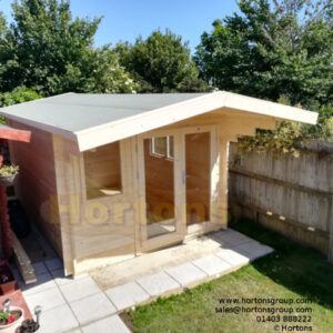 3x4m garden cabin