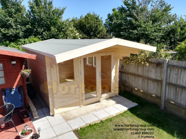 3x4m garden cabin