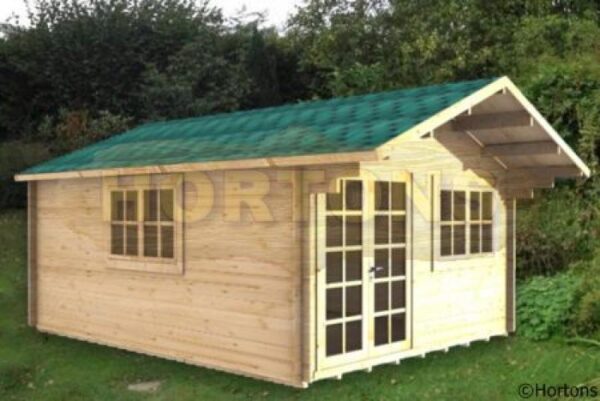 4m x 5m garden cabin graphic 2