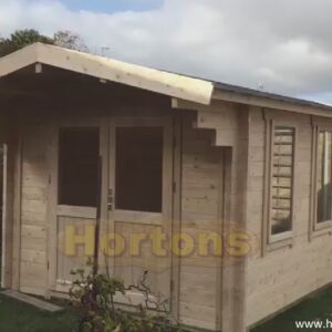 3x6m garden cabin