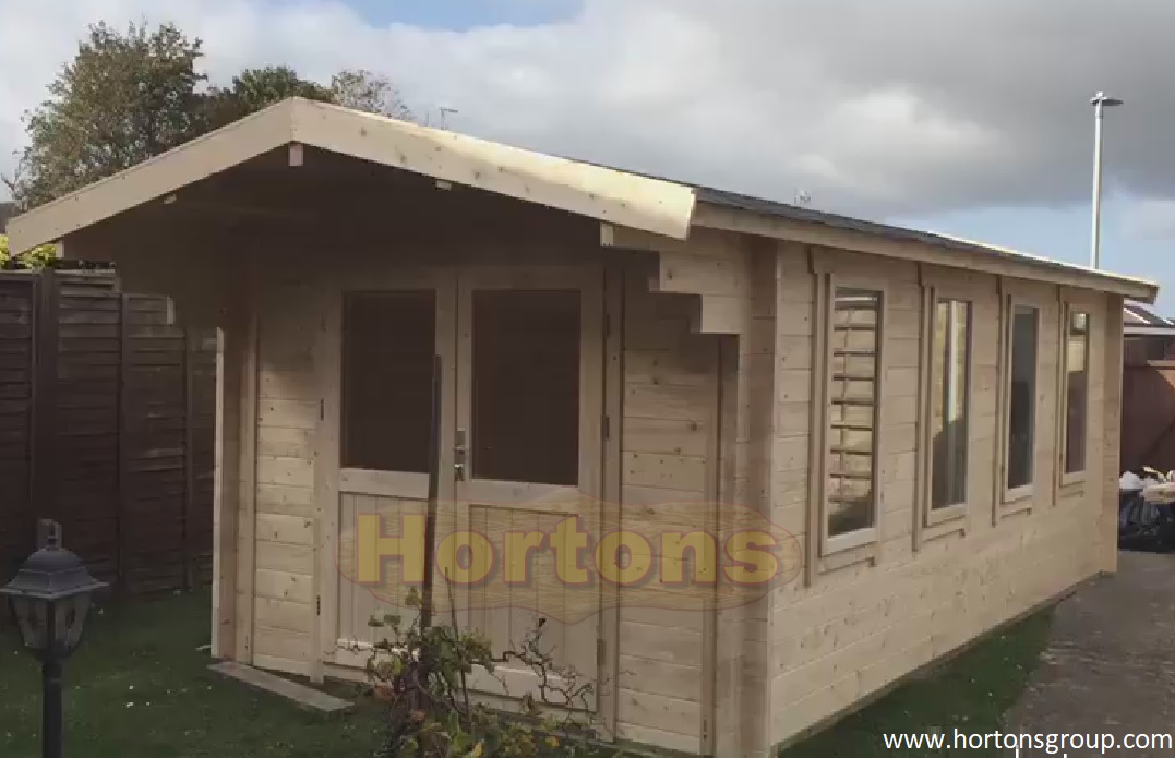 3x6m garden cabin