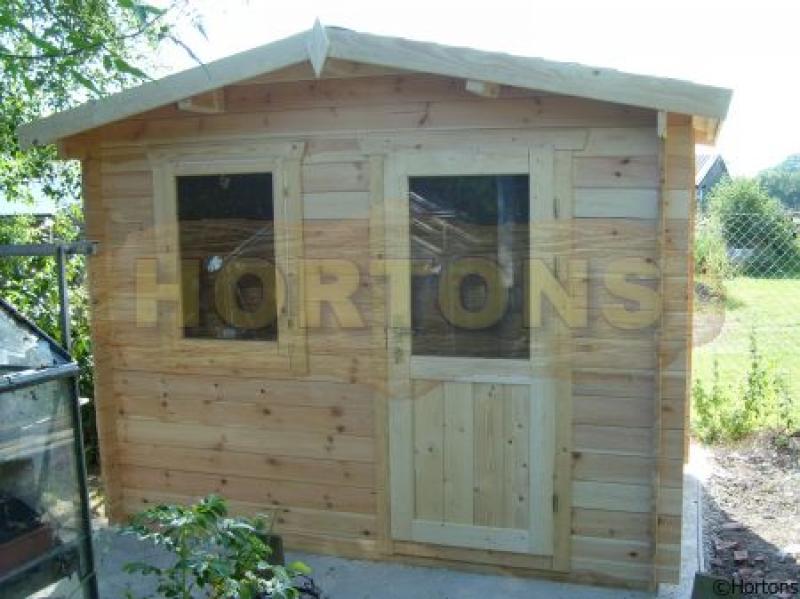 3x2m log cabin