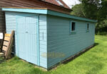 3m x 6m pent heavy duty garden workshop
