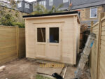 3m x 2.5m pent garden cabin