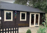 Log cabin replacement timber windows and doors