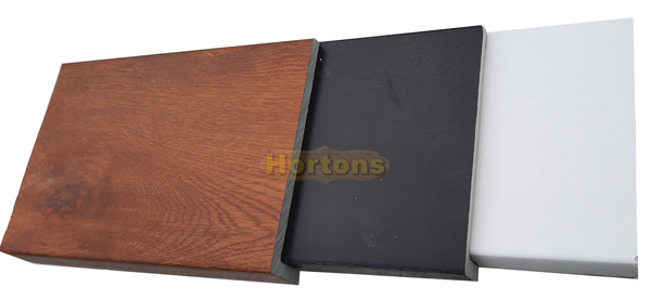 uPVC colour choices for Hortons Log Cabins