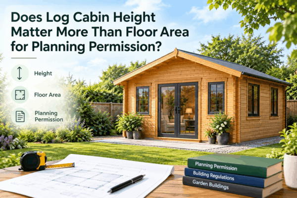 Does Log Cabin Height Matter More Than Floor Area for Planning Permission?