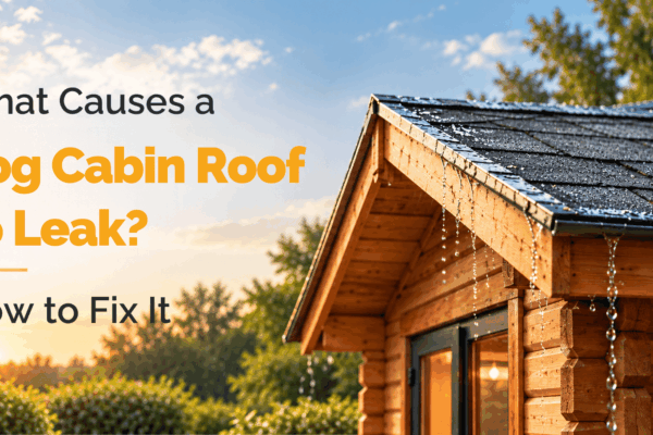 What Causes a Log Cabin Roof to Leak and How Can You Fix It?